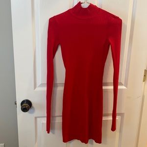 Turtle neck long sleeve dress!